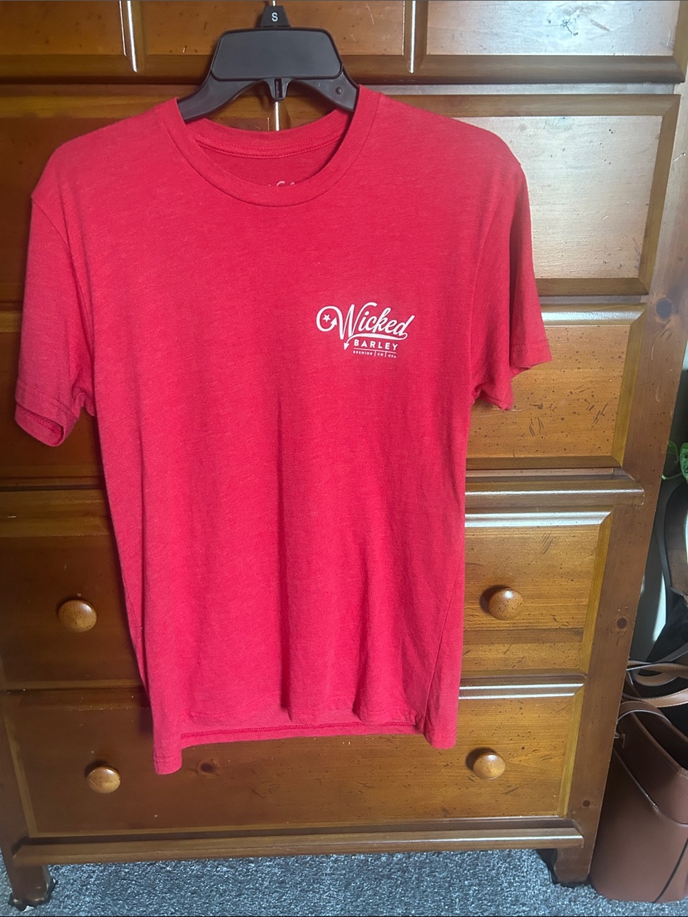 Red Men's Short-Sleeve Tee
